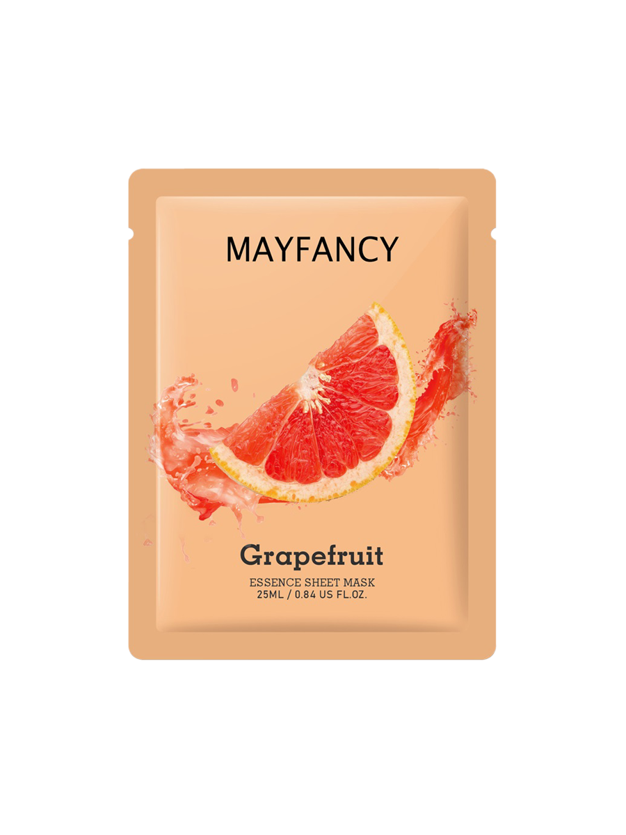 Mayfancy Grapefruit Moisturizing Sheet Mask